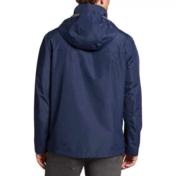 imageEddie Bauer Mens Packable Rainfoil JacketRegular Med Indigo
