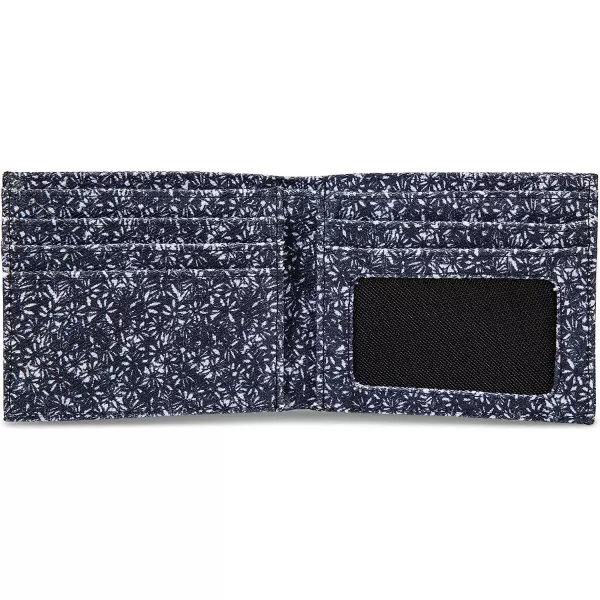 imageEddie Bauer Mens Pioneer Printed Cotton Canvas Bifold WalletBlue