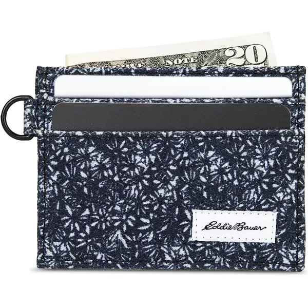 imageEddie Bauer Mens Pioneer Printed Cotton Card CaseBlue