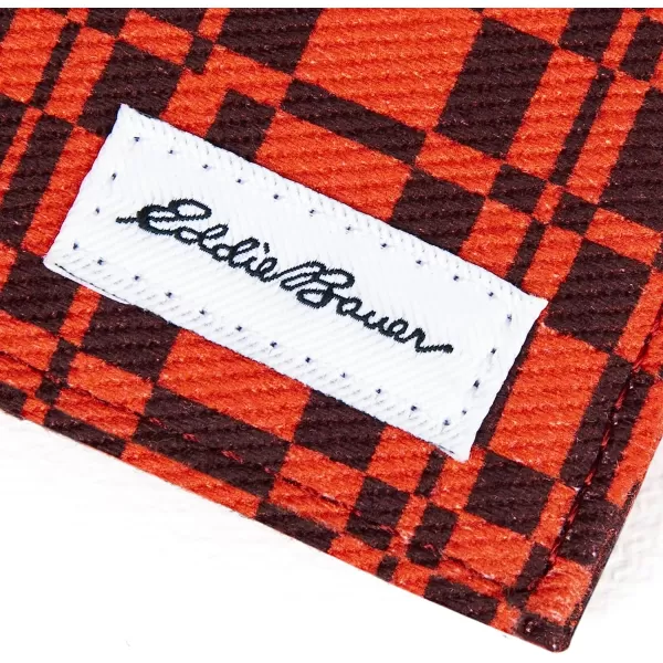 imageEddie Bauer Mens Pioneer Printed Cotton Card CaseRed