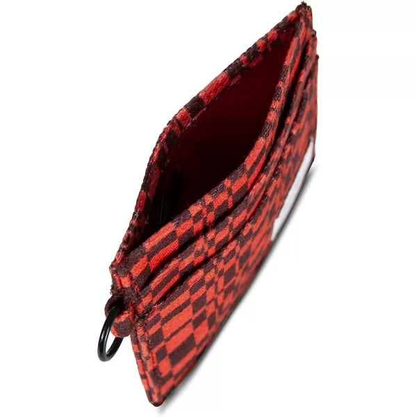 imageEddie Bauer Mens Pioneer Printed Cotton Card CaseRed