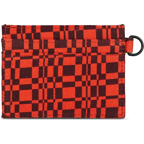 imageEddie Bauer Mens Pioneer Printed Cotton Card CaseRed