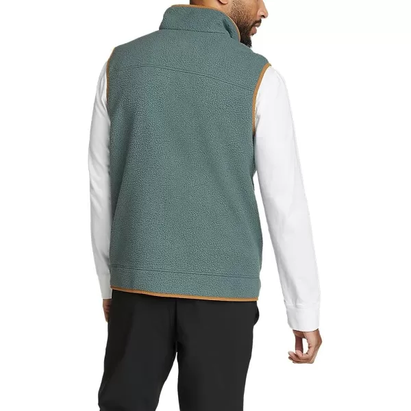 imageEddie Bauer Mens Quest 300 Fleece VestRegular Evergreen
