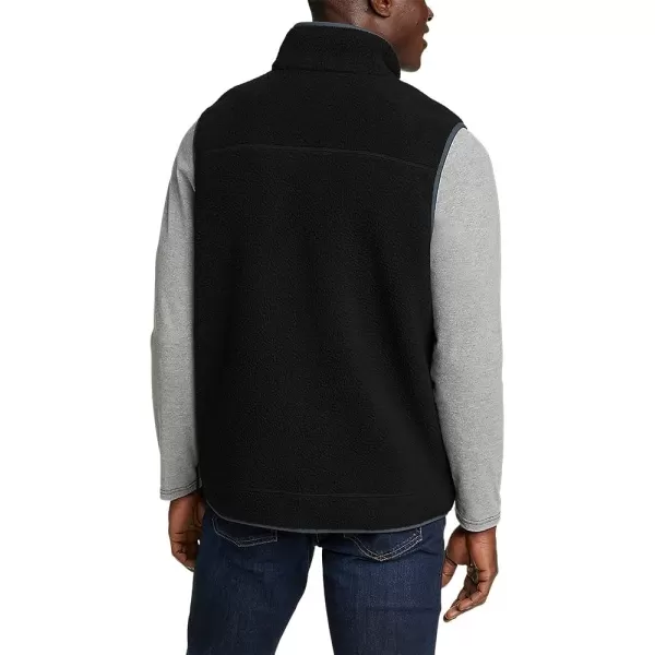 imageEddie Bauer Mens Quest 300 Fleece VestTall Black