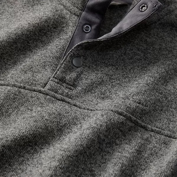 imageEddie Bauer Mens Radiator Fleece SnapFront PulloverCharcoal