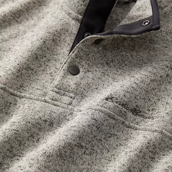 imageEddie Bauer Mens Radiator Fleece SnapFront PulloverGray Heather