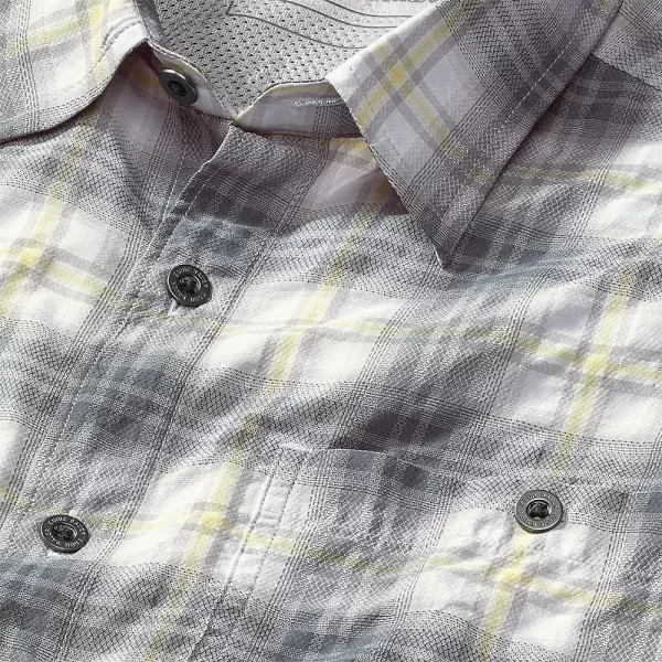 imageEddie Bauer Mens Rainier 20 ShortSleeve ShirtRegular Lt Gray