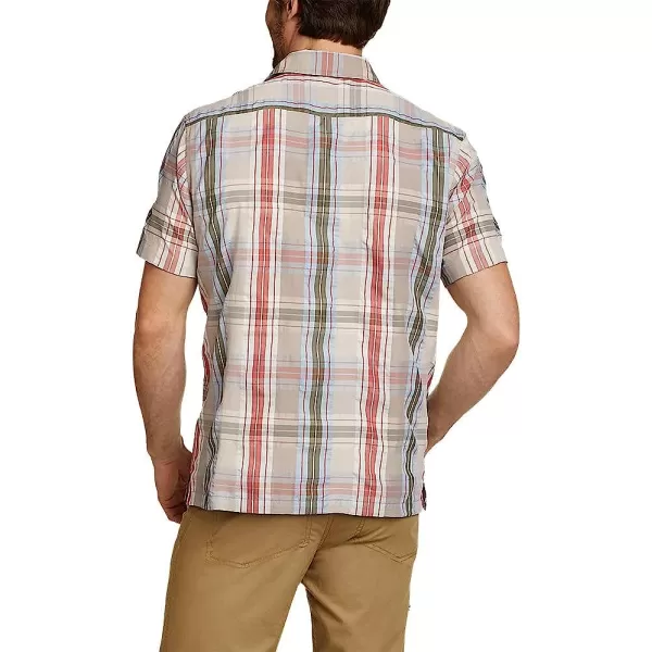 imageEddie Bauer Mens Rainier 20 ShortSleeve ShirtTall Ecru