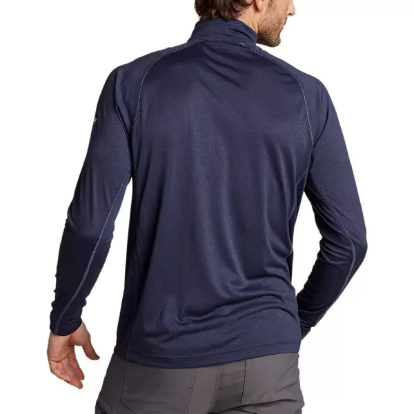 imageEddie Bauer Mens Resolution LongSleeve 14ZipAtlantic