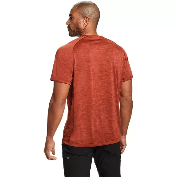 imageEddie Bauer Mens Resolution ShortSleeve TShirtRed Clay