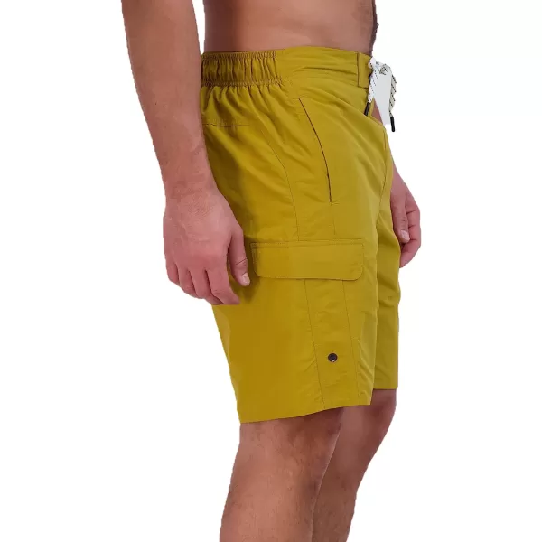 imageEddie Bauer Mens SPF 50 EBoard Swim TrunksAntique Gold