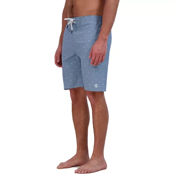 imageEddie Bauer Mens SPF 50 EBoard Swim TrunksBleached Wash