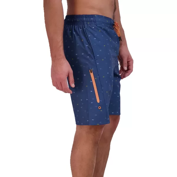 imageEddie Bauer Mens SPF 50 EBoard Swim TrunksDusted Indigo