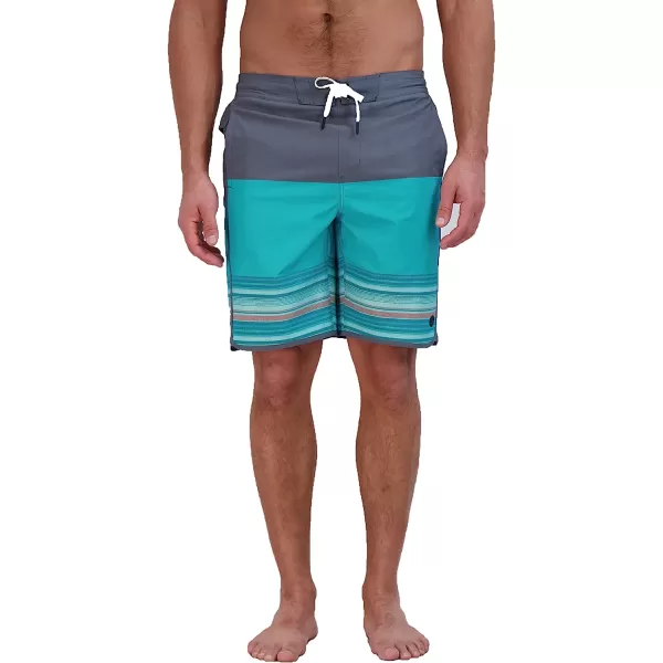 imageEddie Bauer Mens SPF 50 EBoard Swim TrunksFrost Gray