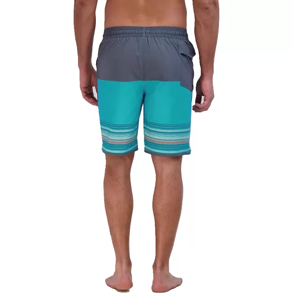 imageEddie Bauer Mens SPF 50 EBoard Swim TrunksFrost Gray