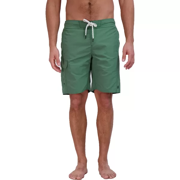 imageEddie Bauer Mens SPF 50 EBoard Swim TrunksIrish Green