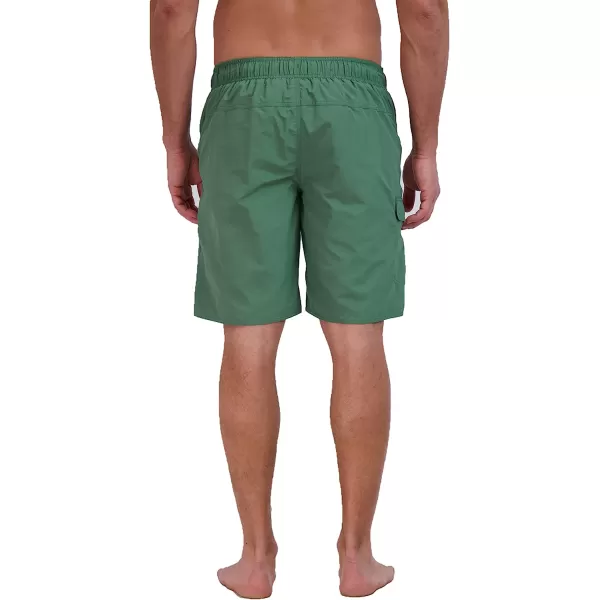 imageEddie Bauer Mens SPF 50 EBoard Swim TrunksIrish Green