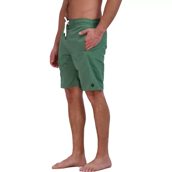 imageEddie Bauer Mens SPF 50 EBoard Swim TrunksIrish Green