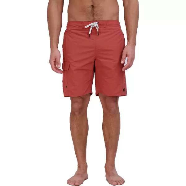 imageEddie Bauer Mens SPF 50 EBoard Swim TrunksMaroon