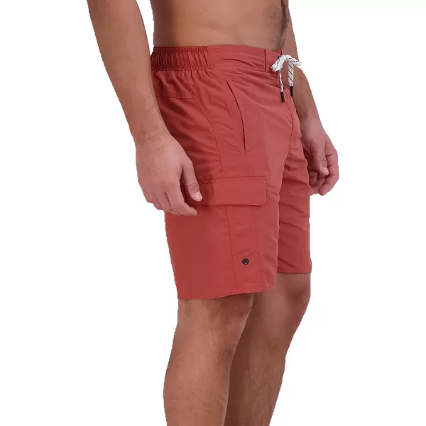 imageEddie Bauer Mens SPF 50 EBoard Swim TrunksMaroon