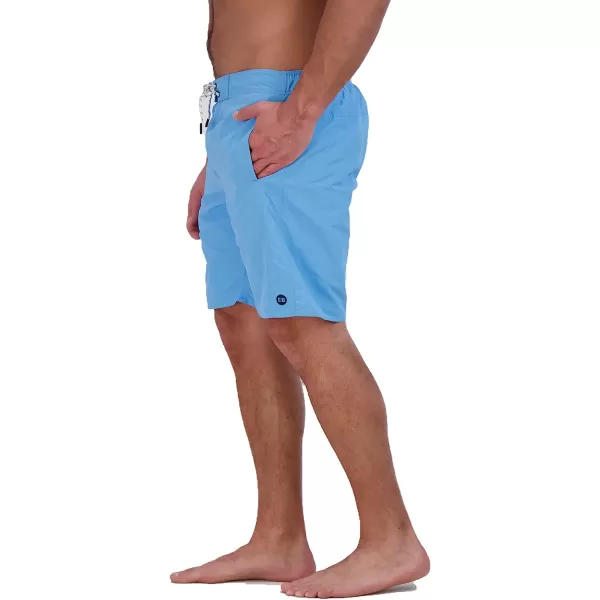 imageEddie Bauer Mens SPF 50 EBoard Swim TrunksMisty Blue