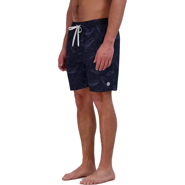 imageEddie Bauer Mens SPF 50 Volley Swim Trunk  Fun Designs Comfortable and Stylish 7 InseamAtlantic