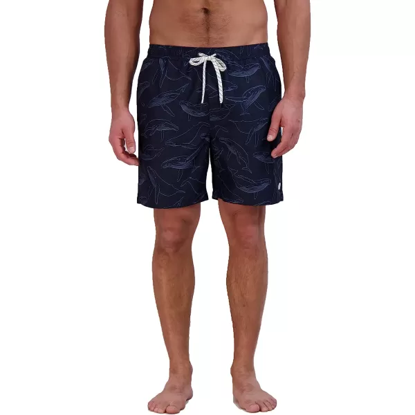 imageEddie Bauer Mens SPF 50 Volley Swim Trunk  Fun Designs Comfortable and Stylish 7 InseamAtlantic