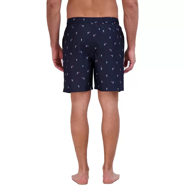 imageEddie Bauer Mens SPF 50 Volley Swim Trunk  Fun Designs Comfortable and Stylish 7 InseamAtlantic Blue