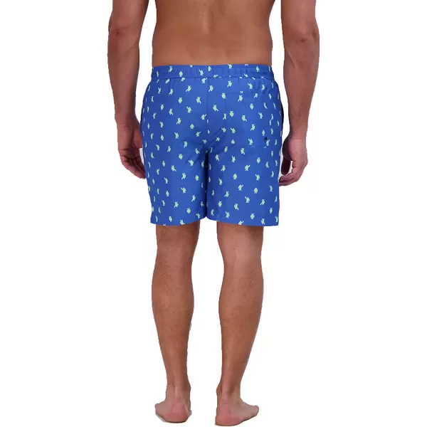 imageEddie Bauer Mens SPF 50 Volley Swim Trunk  Fun Designs Comfortable and Stylish 7 InseamBlue