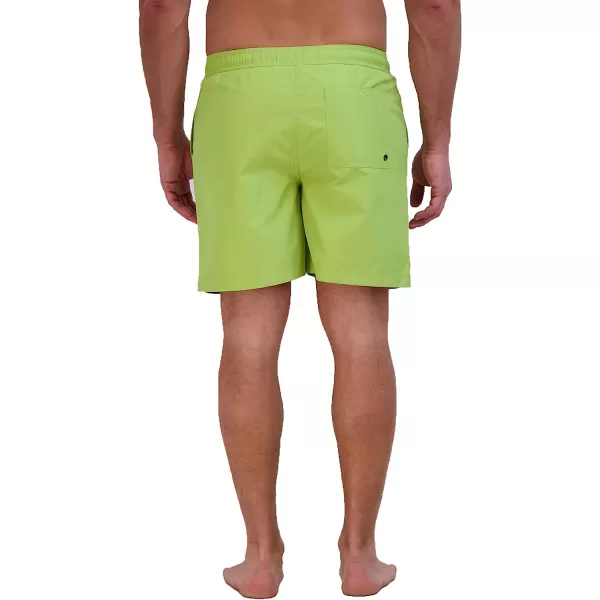 imageEddie Bauer Mens SPF 50 Volley Swim Trunk  Fun Designs Comfortable and Stylish 7 InseamCitron