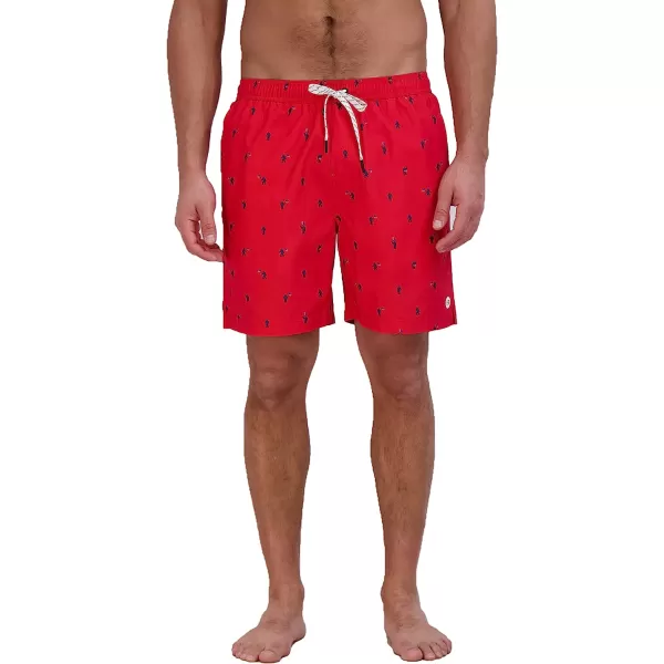 imageEddie Bauer Mens SPF 50 Volley Swim Trunk  Fun Designs Comfortable and Stylish 7 InseamSalsa