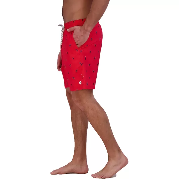 imageEddie Bauer Mens SPF 50 Volley Swim Trunk  Fun Designs Comfortable and Stylish 7 InseamSalsa