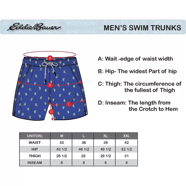 imageEddie Bauer Mens SPF 50 Volley Swim Trunk 8 Inseam Comes with Compression Liner  Ultimate Comfort amp StretchCeladon