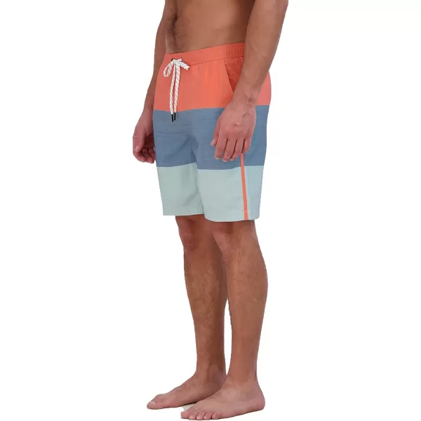imageEddie Bauer Mens SPF 50 Volley Swim Trunk 8 Inseam Comes with Compression Liner  Ultimate Comfort amp StretchCeladon