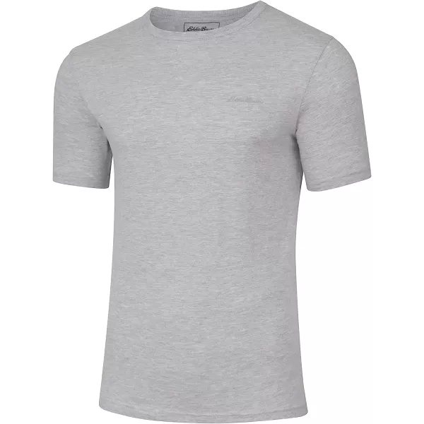 imageEddie Bauer Mens Standard ClassicHeather GreyWhiteBlack