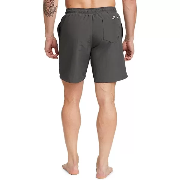 imageEddie Bauer Mens Tidal Shorts 20  SolidDark Smoke