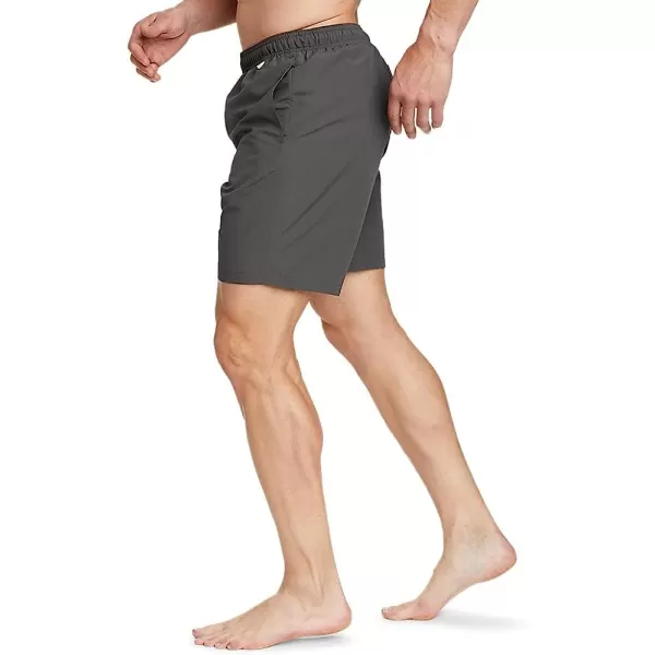imageEddie Bauer Mens Tidal Shorts 20  SolidDark Smoke