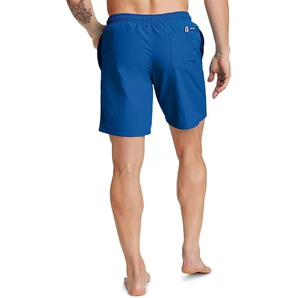 imageEddie Bauer Mens Tidal Shorts 20  SolidPacific Blue