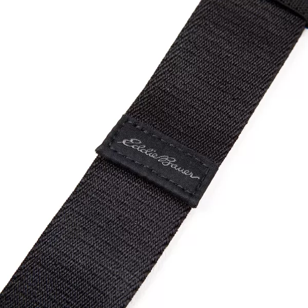 imageEddie Bauer Mens Trail Belt Active Stretch Webbing with Quick Release BuckleBlack