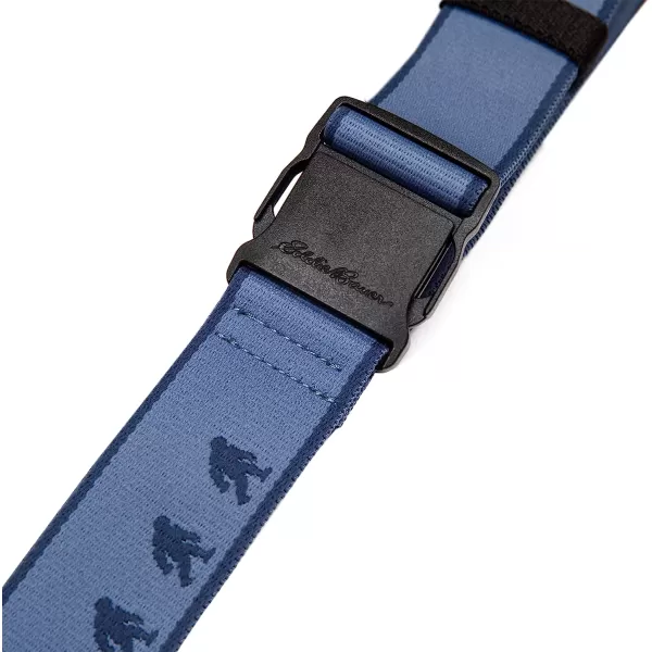 imageEddie Bauer Mens Trail Belt Active Stretch Webbing with Quick Release BuckleBlue