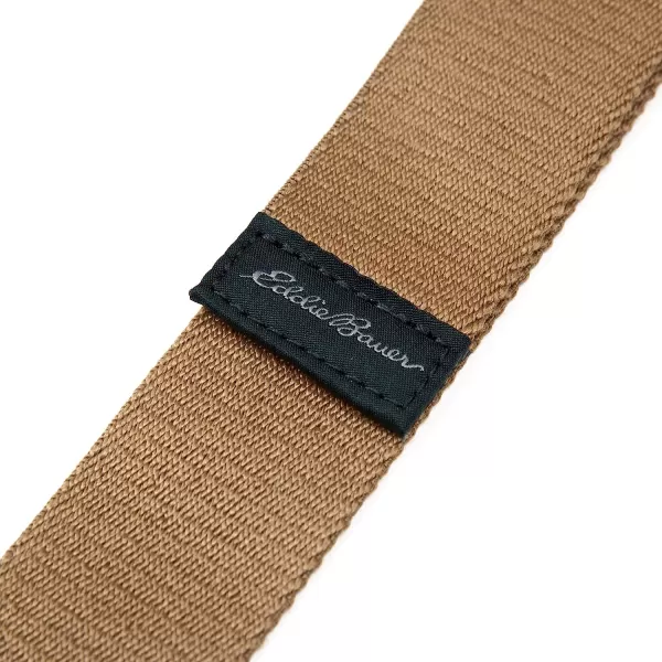 imageEddie Bauer Mens Trail Belt Active Stretch Webbing with Quick Release BuckleBrown
