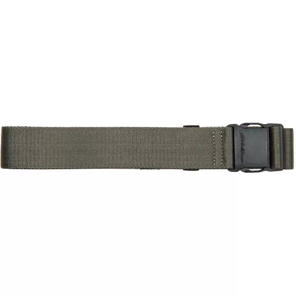 imageEddie Bauer Mens Trail Belt Active Stretch Webbing with Quick Release BuckleGreen