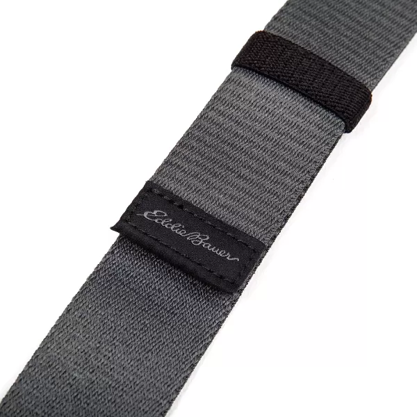 imageEddie Bauer Mens Trail Belt Active Stretch Webbing with Quick Release BuckleGrey