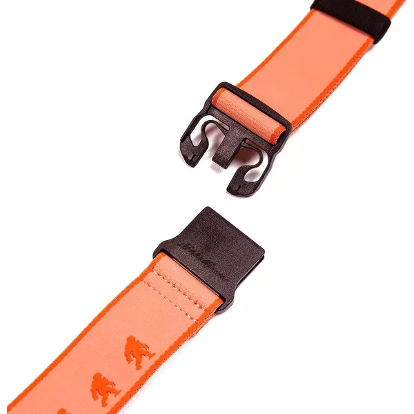 imageEddie Bauer Mens Trail Belt with Active Stretch Webbing and Quick Release BuckleSasquatchCoral