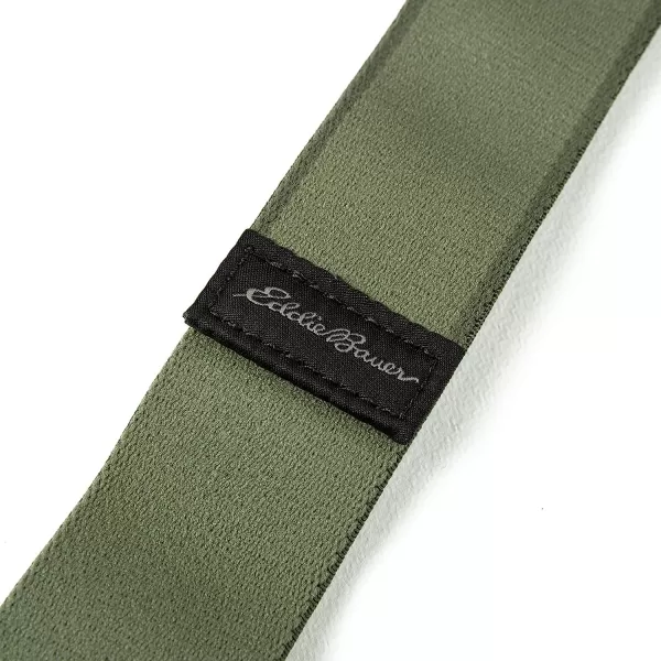 imageEddie Bauer Mens Trail Belt with Active Stretch Webbing and Quick Release BuckleSasquatchGreen