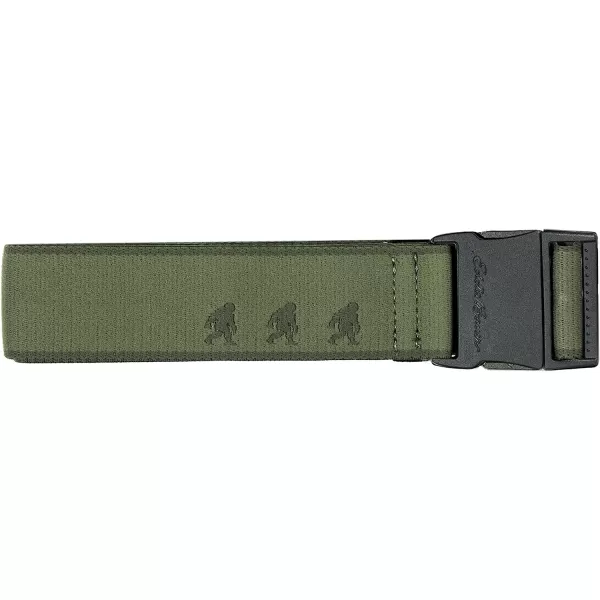 imageEddie Bauer Mens Trail Belt with Active Stretch Webbing and Quick Release BuckleSasquatchGreen