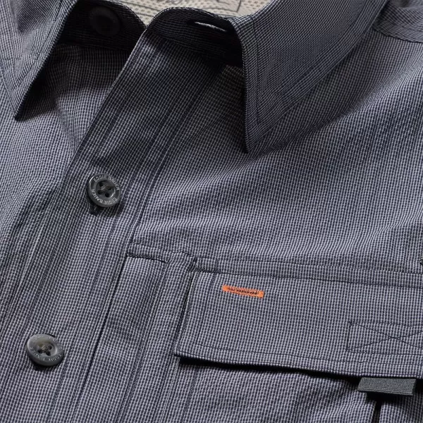 imageEddie Bauer Mens UPF Guide 20 ShortSleeve ShirtNavy