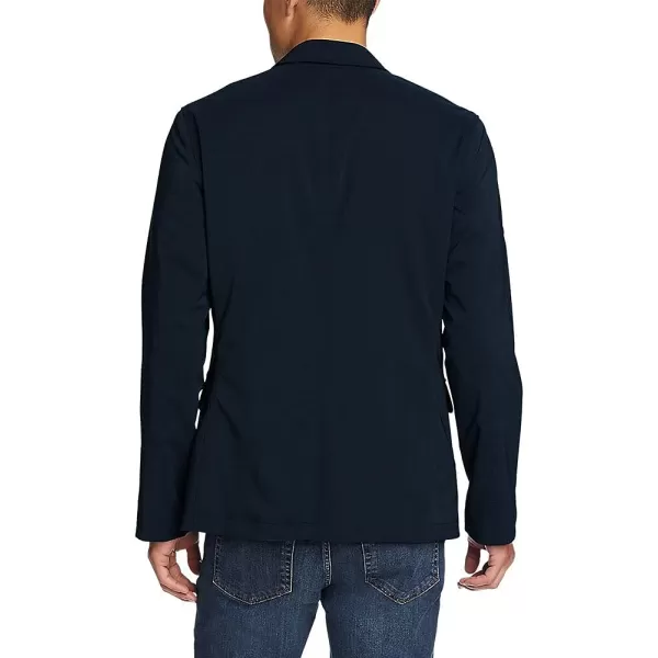 imageEddie Bauer Mens Ultimate Voyager Travel BlazerTall Navy