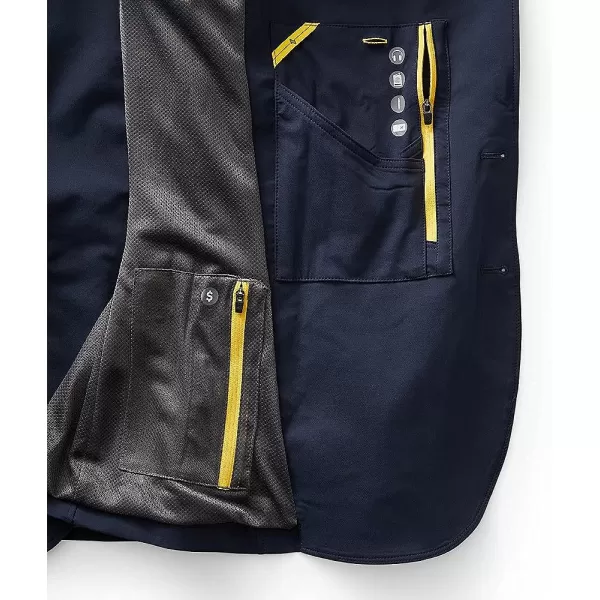 imageEddie Bauer Mens Ultimate Voyager Travel BlazerTall Navy
