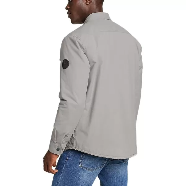 imageEddie Bauer Mens Voyager FleeceLined Shirt JacketRegular Gray